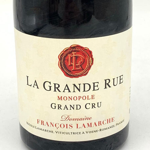 フランソワ ラマルシュ ラ グランド リュ グラン クリュ モノポール 2015 750ml 13.5% Francois Lamarche La Grande Rue Grand Cru Monopole ブルゴーニュワイン【E2】