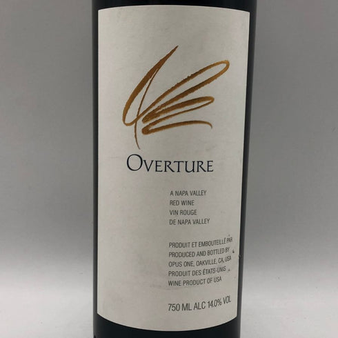 オーバーチュア 750ml 14% OVERTURE カリフォルニアワイン【D0】