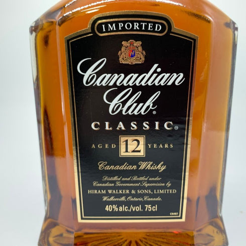 カナディアン クラブ クラシック 12年 750ml 40% CANADIAN CLUB CLASSIC 【J1】