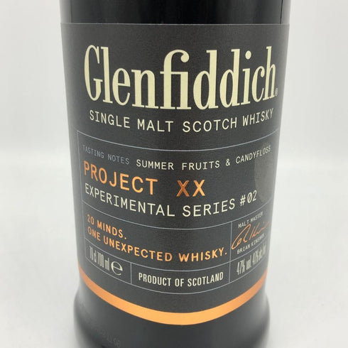グレンフィディック プロジェクトXX 700ml 47% GLENFIDDICH スコッチウイスキー【Q1】