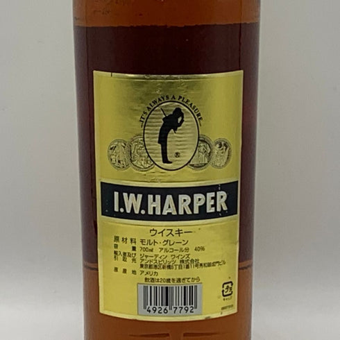 IW ハーパー ゴールドメダル 紙封 700ml 40% I.W. HARPER GOLD MEDAL バーボン【F0】