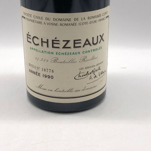 ドメーヌ ド ラ ロマネコンティ エシェゾー 1990 750ml DRC Domaine de la Romanée-Conti Echezeaux ブルゴーニュワイン【同梱不可】【AFA15】
