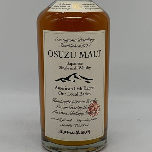 東京都限定◆尾鈴山蒸留所 オスズモルト アメリカン オーク バレル 700ml 46% OSUZU MALT 【F0】
