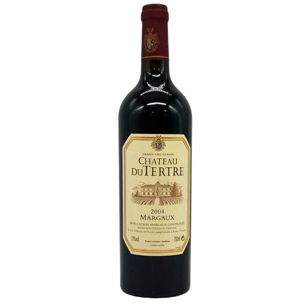 シャトー デュ テルトル マルゴー 2004 750ml 13% CHATEAU DU TERTRE ボルドーワイン【M2】