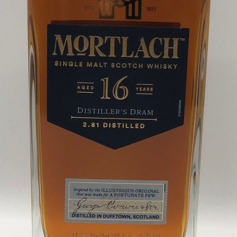 モートラック 16年 ディスティラーズ ドラム 700ml 43.4% MORTLACH スコッチウイスキー【H0】