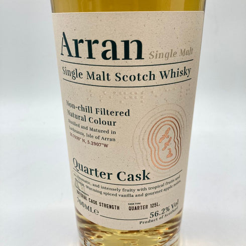 アラン クォーターカスク シングルモルト 700ml 56.2% Arran Quarter Cask Single Malt【SKU】
