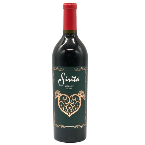 シリタ メルロー 2004 750ml 14.5% Sirita カリフォルニアワイン【F3】
