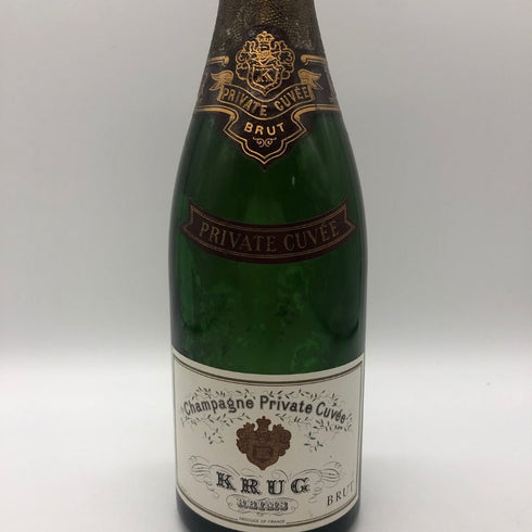 【空瓶】クリュッグ プライベート キュヴェ ブリュット KRUG PRIVETE CUVEE【U0】