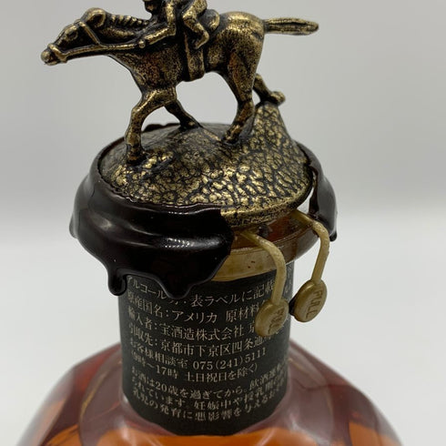 ブラントン シングルバレル ブラックラベル 2023 750ml 40% Blanton's SINGLE BARREL BLACK LABEL バーボン【W4】