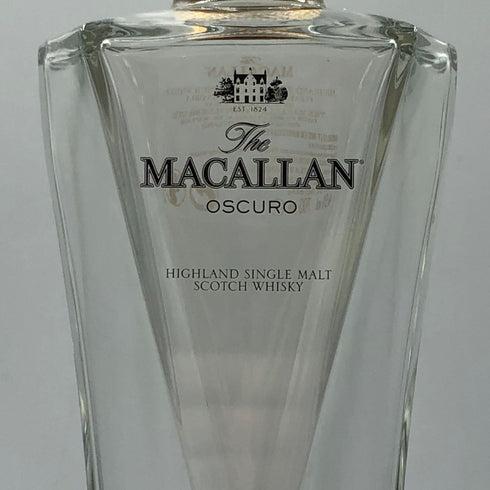 マッカラン オスクーロ 1824 700ml 46.5% ハイランド シングルモルト THE MACALLAN 空き瓶【B2】