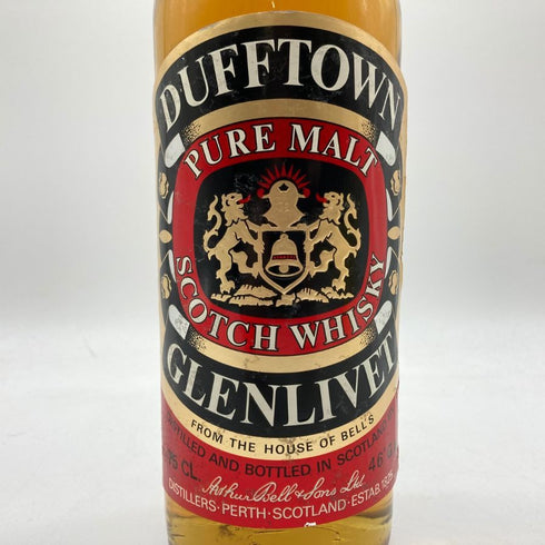 ダフタウン ピュアモルト 8年 グレンリベット 特級表記 760ml 46% DUFFTOWN PURE MALT GLENLIVET 【T4】