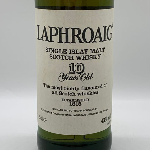 ラフロイグ 10年 旧ボトル 750ml 43% LAPHROAIG スコッチウイスキー【A0】