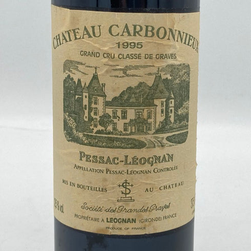 シャトー カルボニュー 1995 375ml 12.5% Chateau Carbonnieux ボルドーワイン【K4】