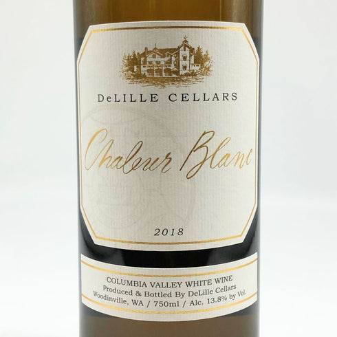 デリール セラーズ シャル―ル ブラン 2018年 白 750ml 13.8% アメリカ DeLILLE CELLAR 白ワイン【O4】