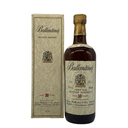 バランタイン 30年 ベリーオールド 金キャップ 青青紋章 750ml 43% Ballantine's VERY OLD スコッチウイスキー【D4】