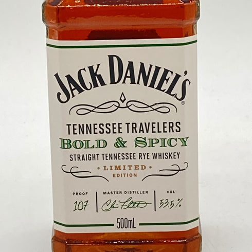 ジャックダニエル テネシートラベラーズ ボールド&スパイシー No.2 500ml 53.5% JACK DANIERL'S TENNESSEE TRAVELERS BOLD SPICY 【I1】