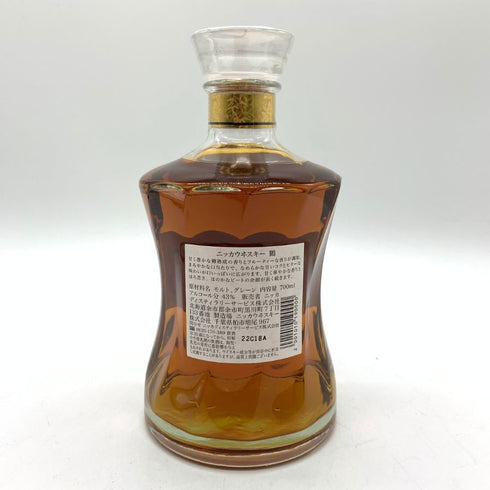 東京都限定◆ニッカ ウイスキー 鶴 スリムボトル 700ml 43% NIKKA WHISKY 【M4】