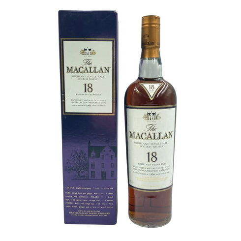マッカラン 18年 1996 シェリーオーク 700ml 43% MACALLAN スコッチウイスキー【A5】