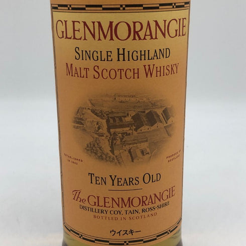 グレンモーレンジ 10年 ハイランドモルト 750ml 43%GLENMORANGIE スコッチウイスキー【W0】