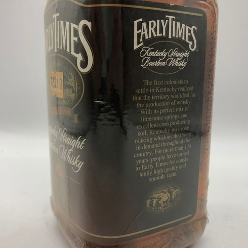 アーリー タイムズ ブラウンラベル 700ml 40% EARLY TIMES バーボン【E2】