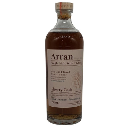 アラン シェリーカスク シングルモルト スコッチ ウイスキー 700ml 55.8% Arran Shelley cask スコッチウイスキー【T4】