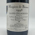 オスピス ド ボーヌ マジ シャンベルタン グランクリュ キュヴェ マドレーヌ コリニョン 1998 750ml 13.5% Hospices de Beaune Mazis Chambertin Grand Cru Cuvee Madeleine Collignon ブルゴーニュワイン【C4】