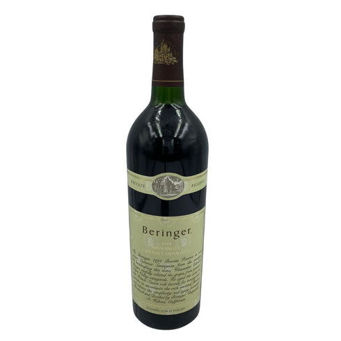 ベリンジャー ヴィンヤード プライベート リゼルヴ カベルネ ソーヴィニヨン 1994 750ml 13.3% Beringer Vineyards Private Reserve Cabernet Sauvignon Napa Valley カリフォルニアワイン【H2】