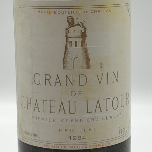 シャトーラトゥール 1984 750ml CHATEAU LATOUR ボルドーワイン【D2】