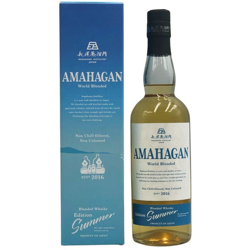東京都限定◆長濱蒸溜所 アマハガン ワールドブレンデッド エディション サマー 750ml 47% AMAHAGAN WORLD BLENDED EDITION SUMMER 【M1】