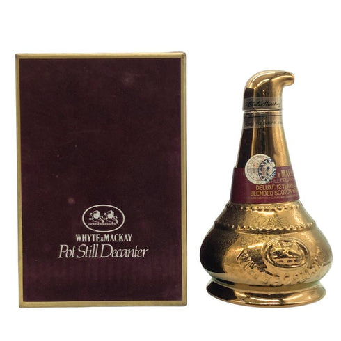 ホワイト&マッカイ12年 デラックス ポットスティル 1000ml 43% WHYTE&MACKAY スコッチウイスキー1750g【L2】