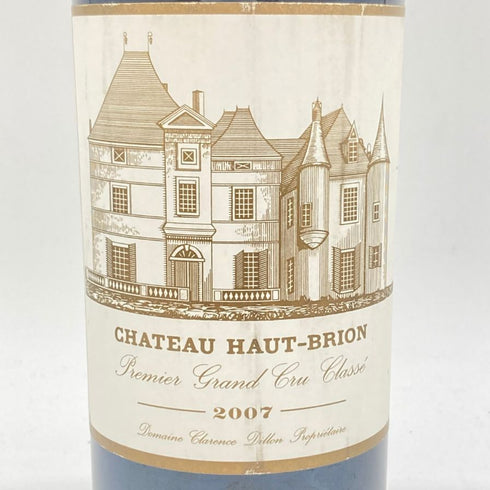 シャトー オー ブリオン 2007 750ml 13% CHATEAU HAUT BRION 【A1】