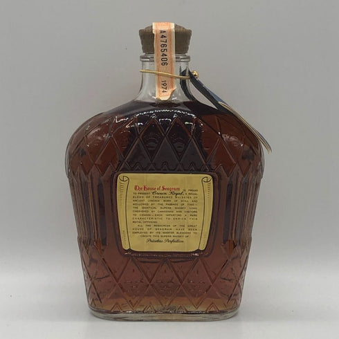 シーグラム クラウン ロイヤル 1974 750ml 40% Seagram's Crown Royal スコッチウイスキー【G1】