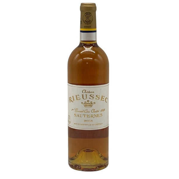 シャトー リューセック ソーテルヌ 2005 750ml 13.5% Chateau Rieussec Sauternes 白ワイン【B3】