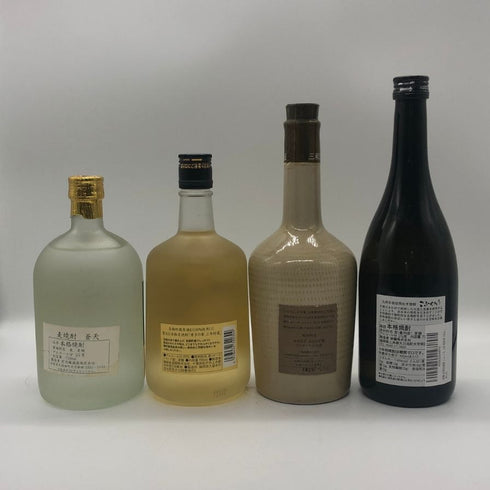 麦焼酎 4本セット 【蒼天× こふくろう × いいちこ × 博多の華 】 25% 720ml 焼酎(麦)【7-1】
