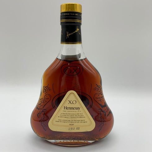 ヘネシーXO クリアボトル 金キャップ 350ml Hennessy コニャック【V4】