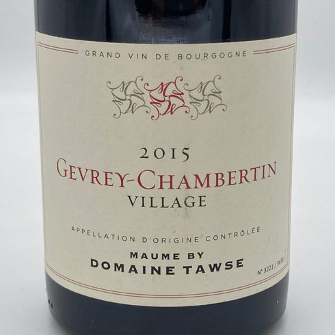 ドメーヌ トーズ ジュヴレ シャンベルタン 2015 750ml 13% DOMAINE TAWSE ブルゴーニュワイン【O】