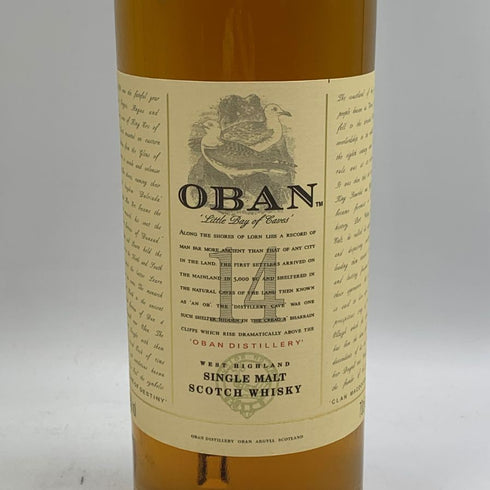 オーバン 14年 シングルモルト ウイスキー 750ml 43% OBAN スコッチウイスキー【I0】