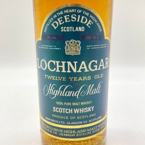 ロイヤルロッホナガー 12年 ハイランド シングルモルト スコッチウイスキー 700ml 40% ROYAL LOCHNAGAR 【M2】