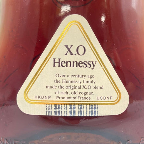 ヘネシーXO クリアボトル 金キャップ 700ml 40% Hennessy 【F4】