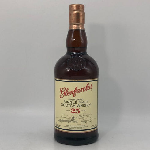 グレンファークラス 25年 700ml 43% Glenfarclas スコッチウイスキー【U0】