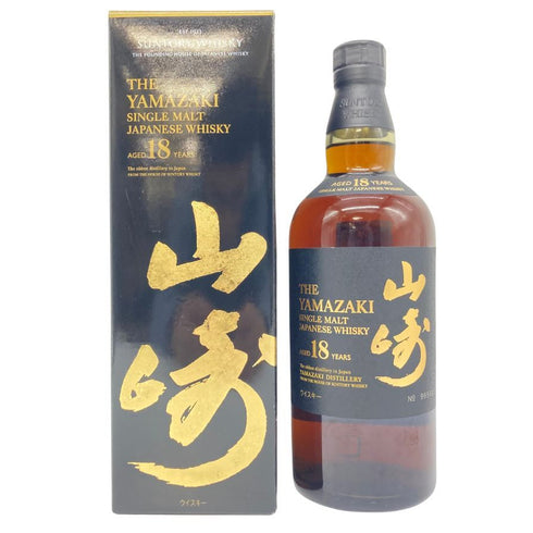 東京都限定:同梱不可◆サントリー 山崎 18年 700ml 43% Suntory YAMAZAKI 【SKU】