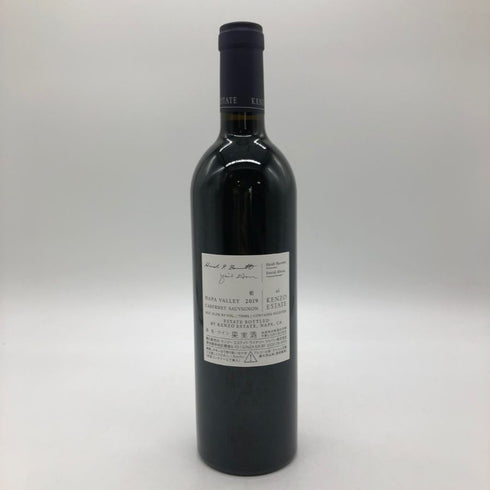 ケンゾー エステート 藍 ai 2019 750ml 15.2% KENZO ESTATE カリフォルニアワイン【T1】