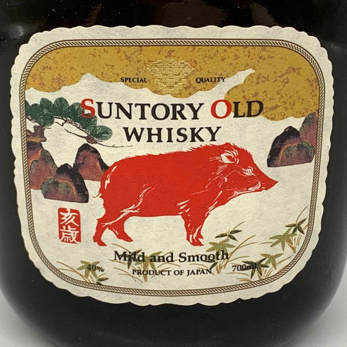 東京都限定◆サントリー オールド 干支ラベル 亥 700ml 40% SUNTORY 【F2】