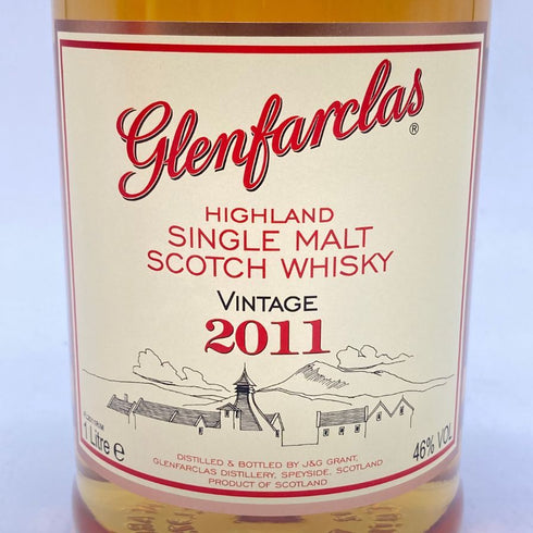 グレンファークラス ヴィンテージ 2011 1000ml 46% Glenfarclas VINTAGE 【S2】