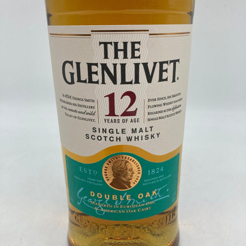 ザ グレンリベット 12年 シングルモルト 40% 700ml The Glenlivet distillery スコッチウイスキー【U4】