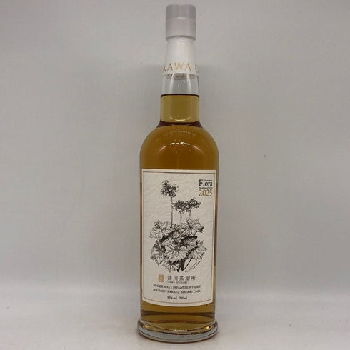 東京都限定◆井川蒸留所 シングルモルト デッサンシリーズ フローラ オオサクラソウ 700ml 55% 【W4】