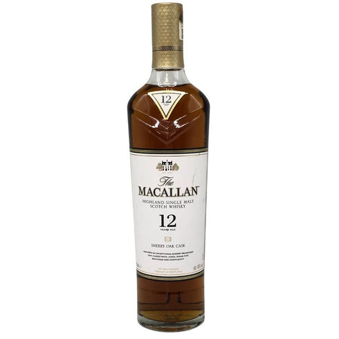 ザ マッカラン 12年 シェリーオークカスク 700ml 40% The MACALLAN 箱無 スコッチウイスキー【A1】