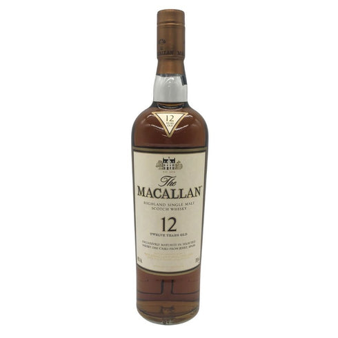 マッカラン 12年 シェリーオーク 旧ボトル 700ml 40% MACALLAN HIGHLAND SHERRY OAK スコッチウイスキー【Q4】