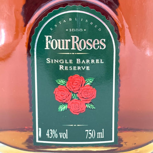 フォア ローゼス シングルバレル 700ml 43% FOUR ROSES SINGLE BARREL バーボン【Y】
