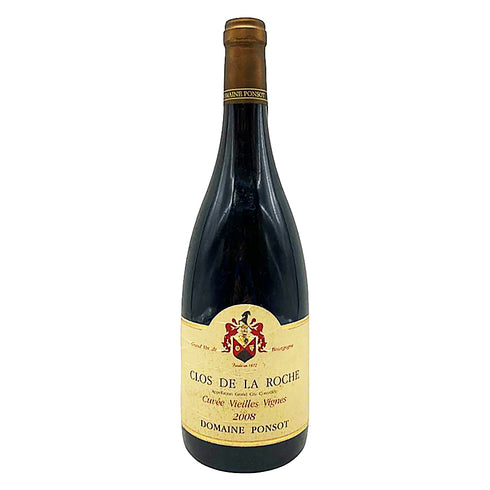 ドメーヌ ポンソ クロ ド ラ ロッシュ キュヴェ ヴィエイユ ヴィーニュ 2008 14% 750ml Domaine Ponsot Clos de La Roche Cuvée Vieilles Vignes 【J2】